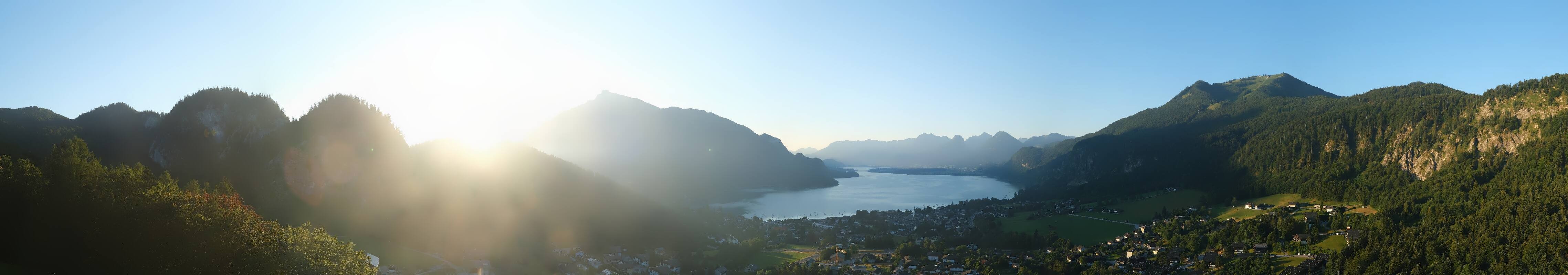 Archiv Foto Webcam St. Gilgen am Wolfgangsee Panorama
