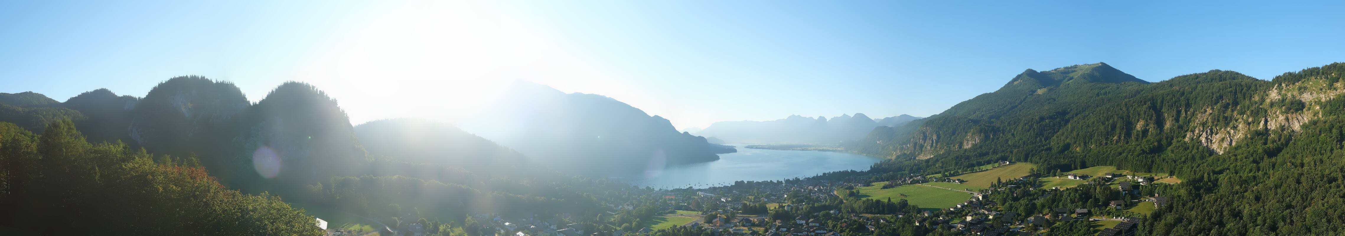 Archiv Foto Webcam St. Gilgen am Wolfgangsee Panorama