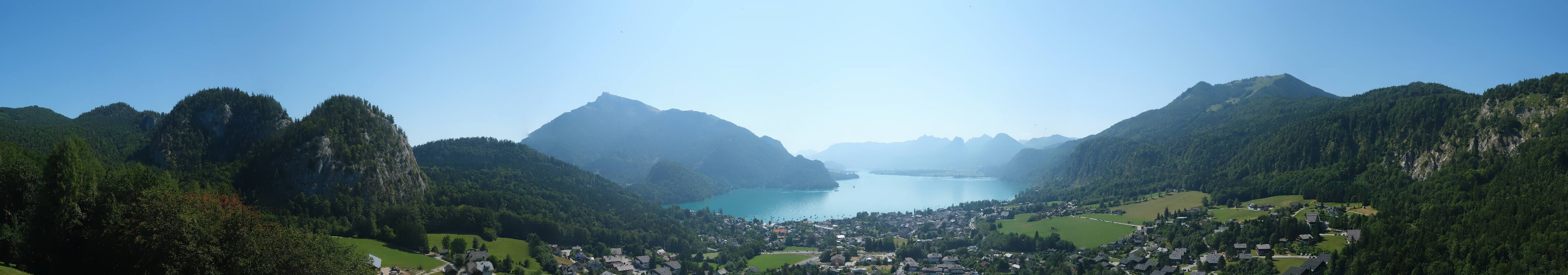 Archiv Foto Webcam St. Gilgen am Wolfgangsee Panorama