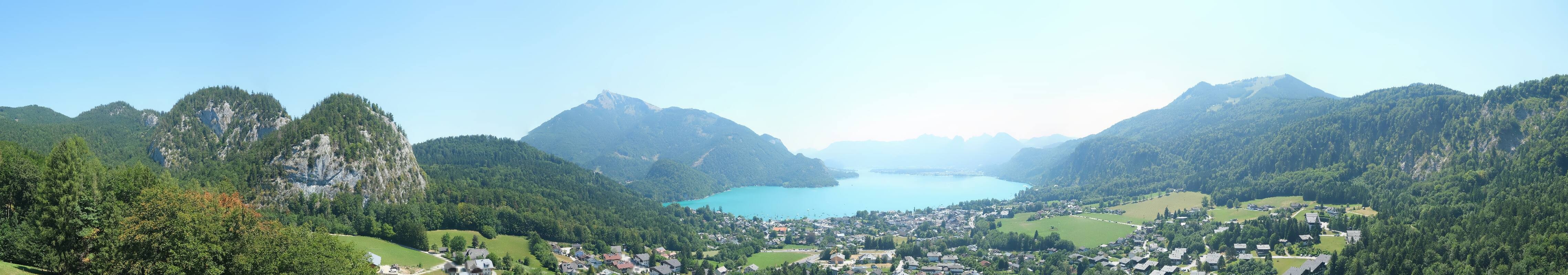 Archiv Foto Webcam St. Gilgen am Wolfgangsee Panorama