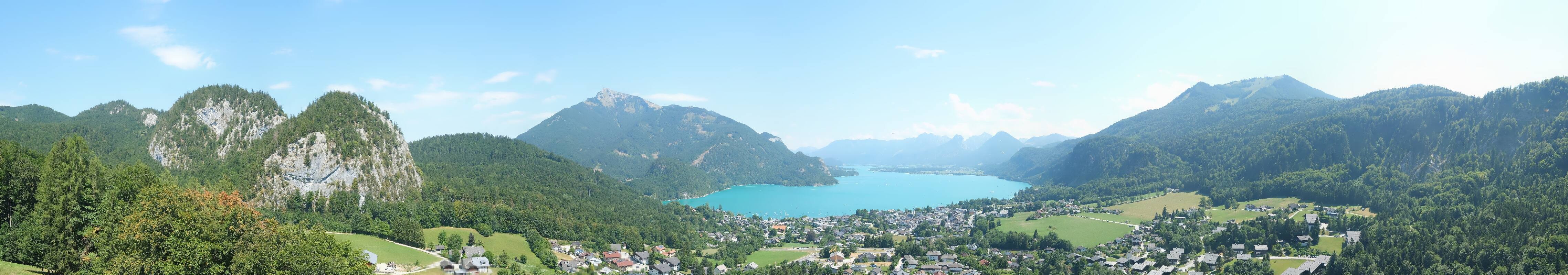 Archiv Foto Webcam St. Gilgen am Wolfgangsee Panorama