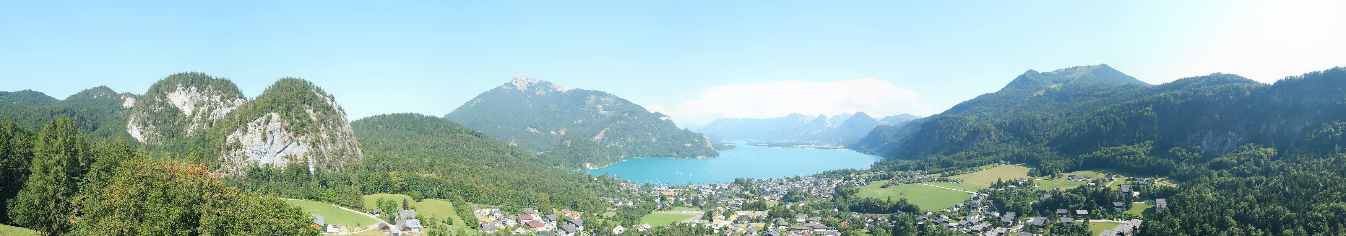Archiv Foto Webcam St. Gilgen am Wolfgangsee Panorama