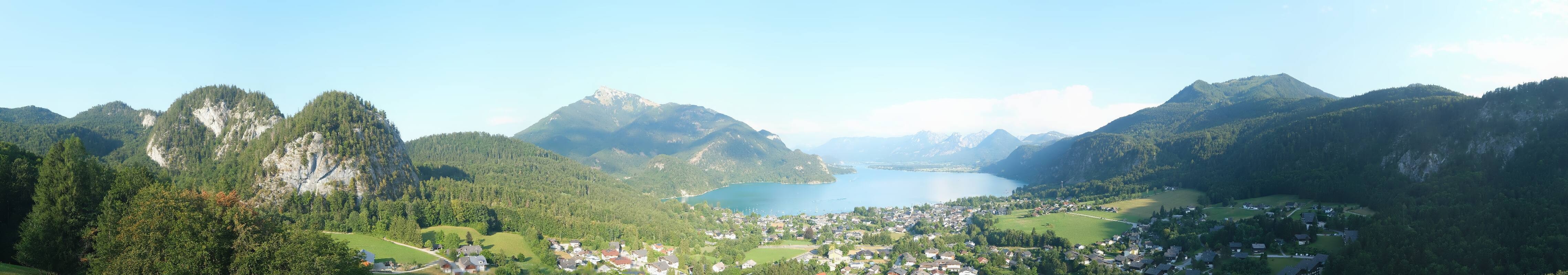 Archiv Foto Webcam St. Gilgen am Wolfgangsee Panorama