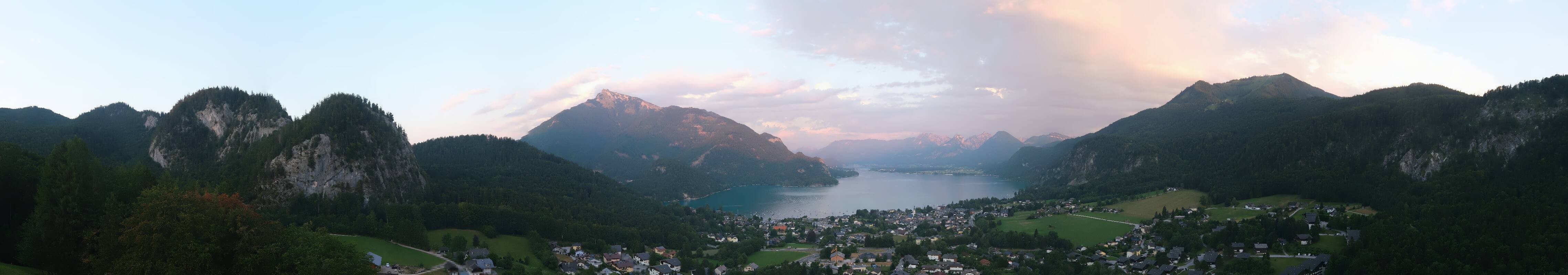 Archiv Foto Webcam St. Gilgen am Wolfgangsee Panorama