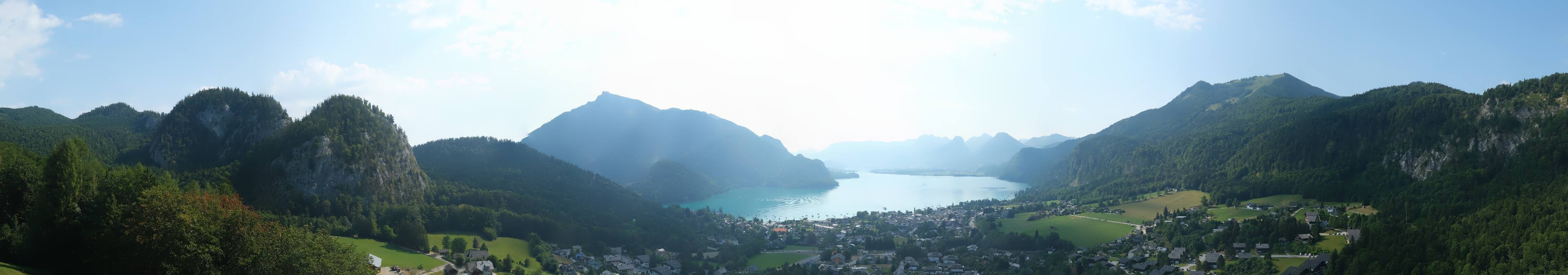 Archiv Foto Webcam St. Gilgen am Wolfgangsee Panorama