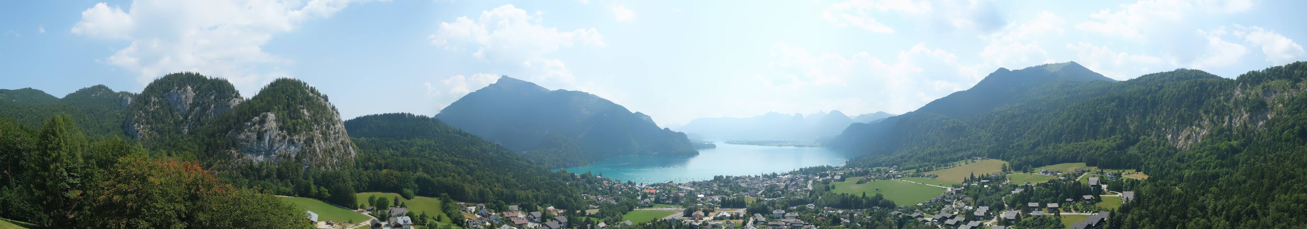 Archiv Foto Webcam St. Gilgen am Wolfgangsee Panorama