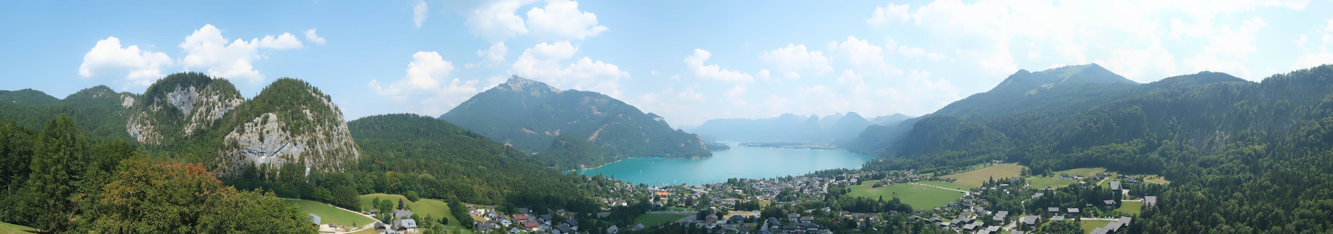 Archiv Foto Webcam St. Gilgen am Wolfgangsee Panorama