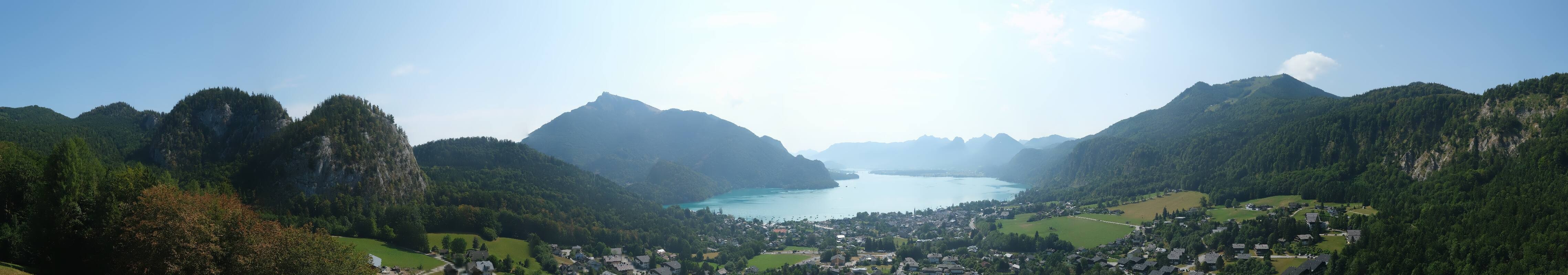 Archiv Foto Webcam St. Gilgen am Wolfgangsee Panorama