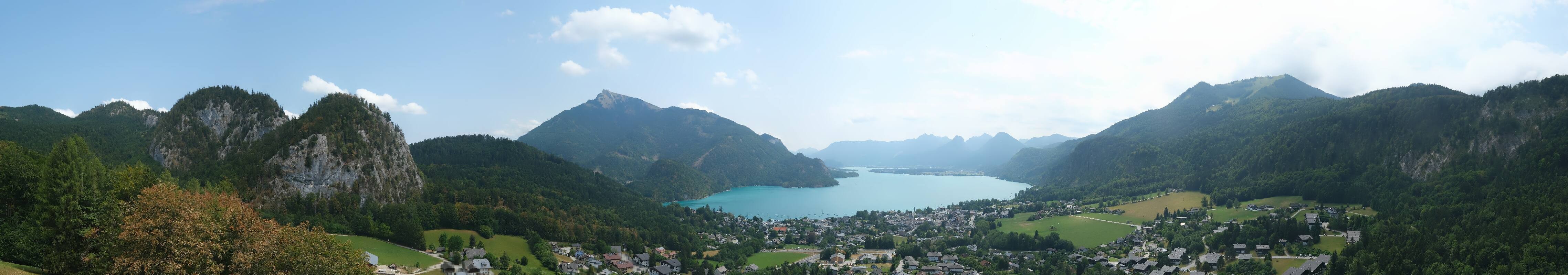 Archiv Foto Webcam St. Gilgen am Wolfgangsee Panorama