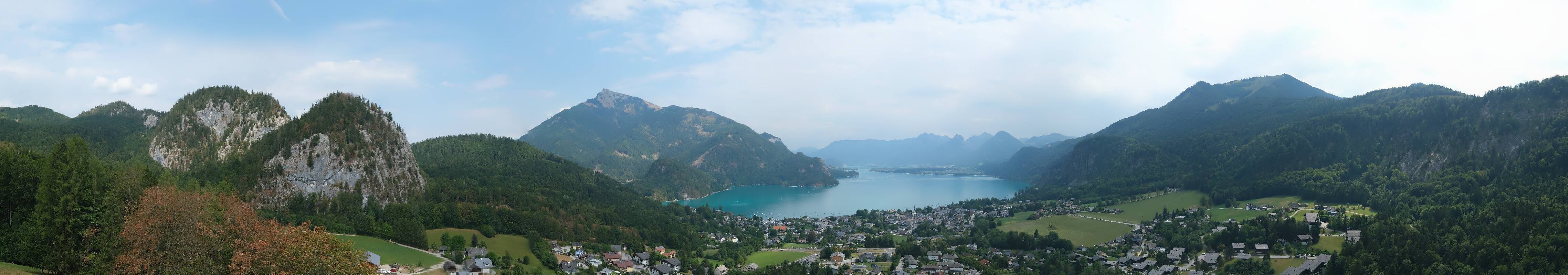 Archiv Foto Webcam St. Gilgen am Wolfgangsee Panorama