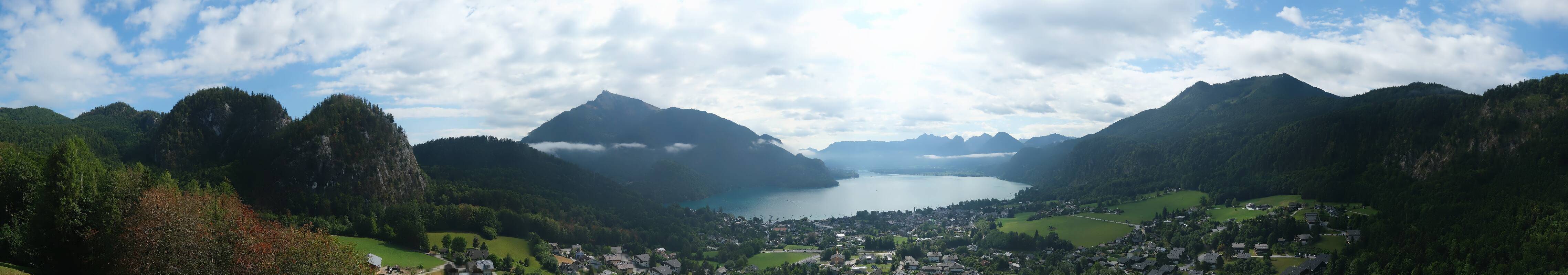 Archiv Foto Webcam St. Gilgen am Wolfgangsee Panorama