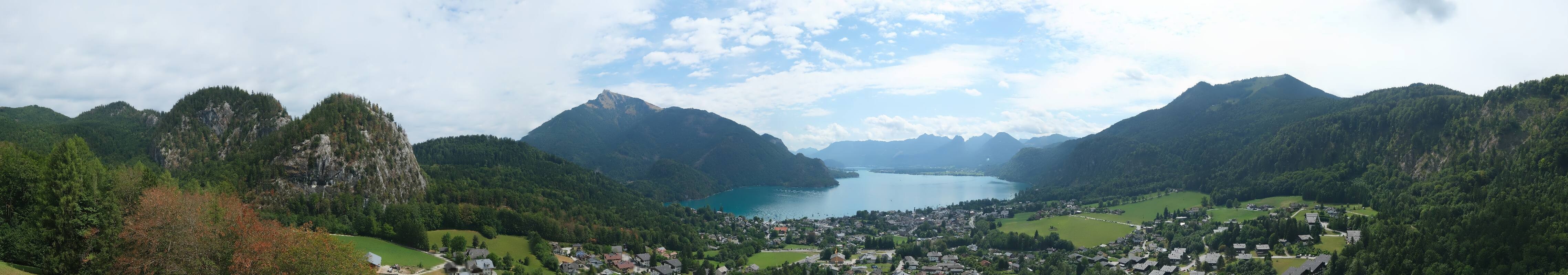 Archiv Foto Webcam St. Gilgen am Wolfgangsee Panorama