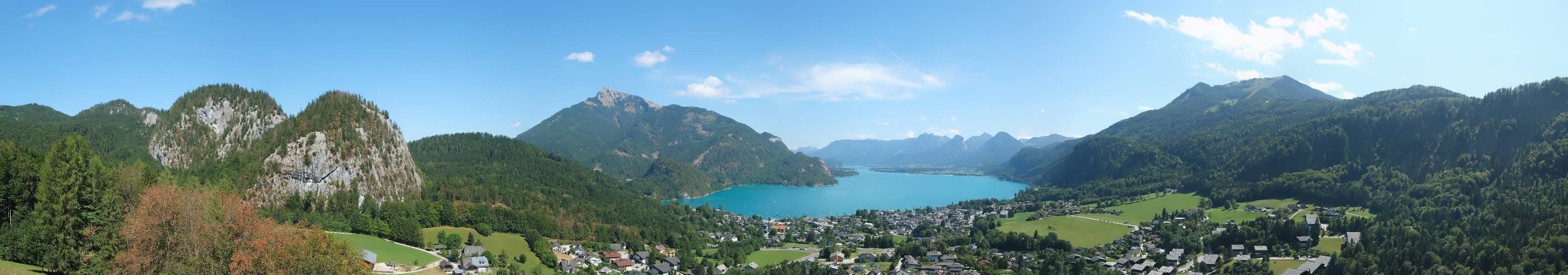 Archiv Foto Webcam St. Gilgen am Wolfgangsee Panorama