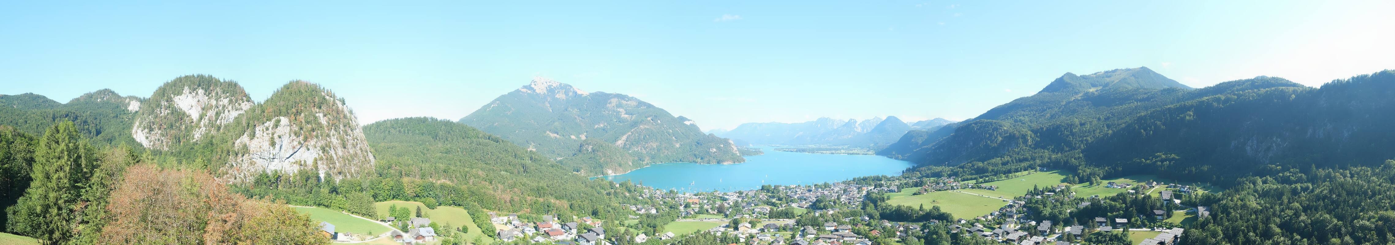 Archiv Foto Webcam St. Gilgen am Wolfgangsee Panorama