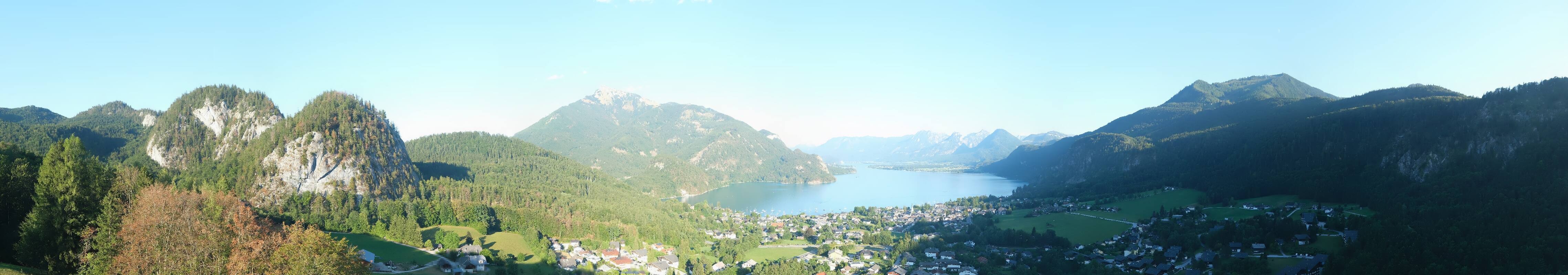Archiv Foto Webcam St. Gilgen am Wolfgangsee Panorama