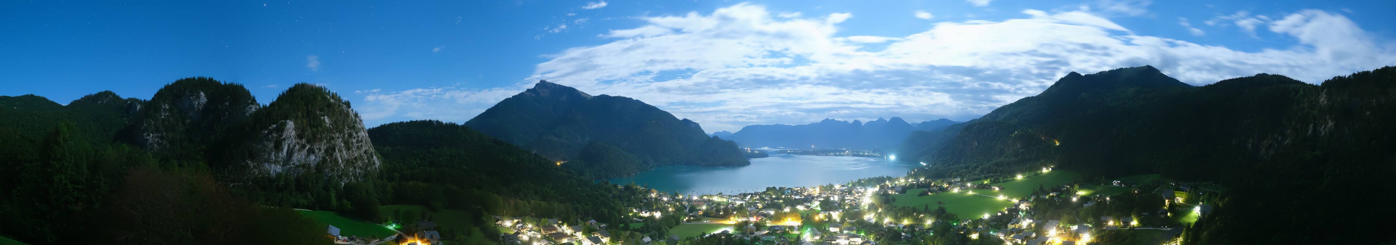 Archiv Foto Webcam St. Gilgen am Wolfgangsee Panorama
