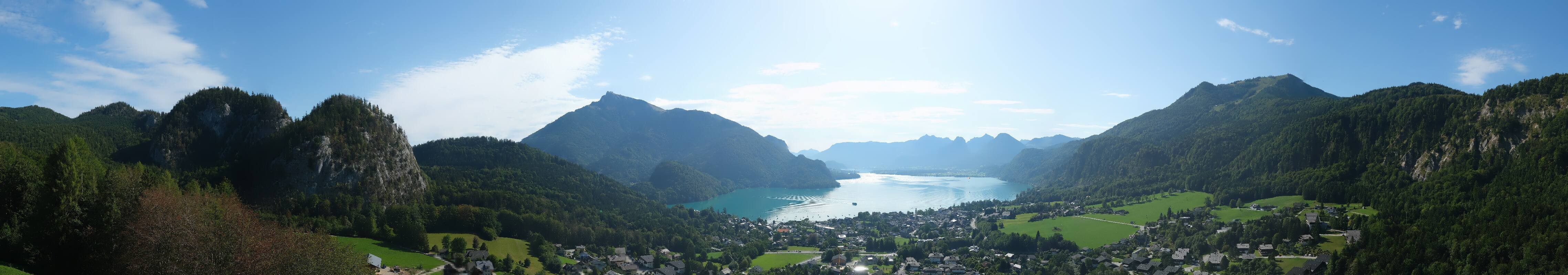 Archiv Foto Webcam St. Gilgen am Wolfgangsee Panorama