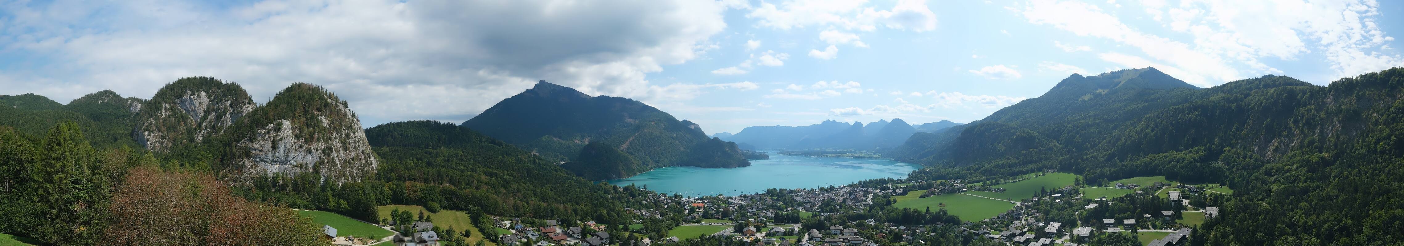Archiv Foto Webcam St. Gilgen am Wolfgangsee Panorama