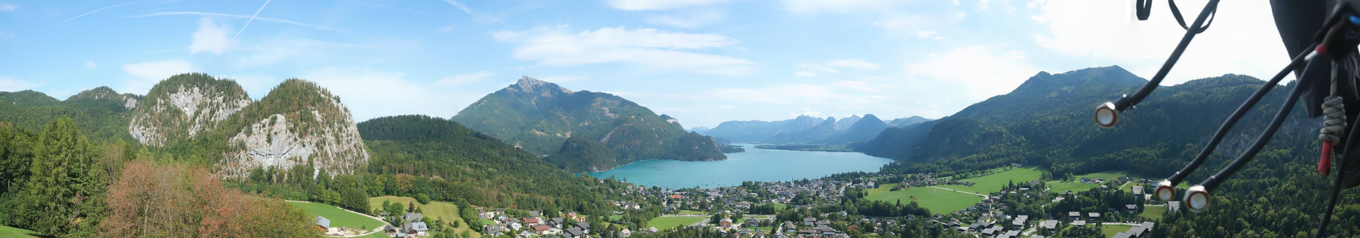 Archiv Foto Webcam St. Gilgen am Wolfgangsee Panorama