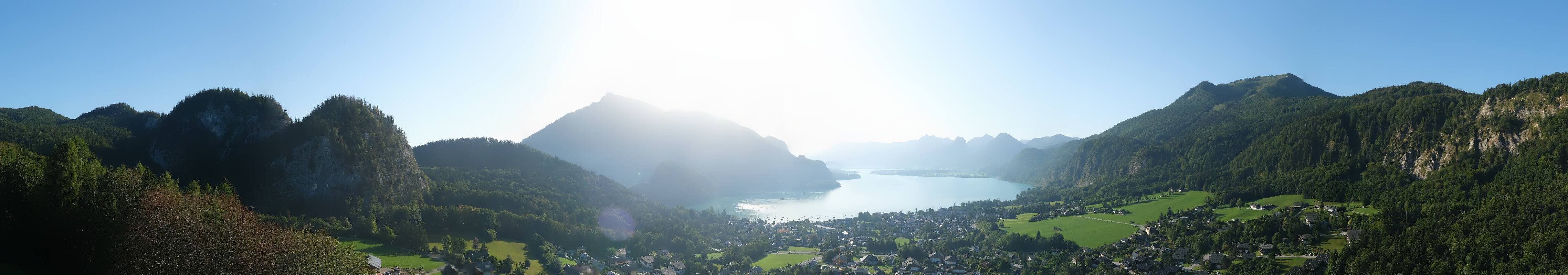 Archiv Foto Webcam St. Gilgen am Wolfgangsee Panorama