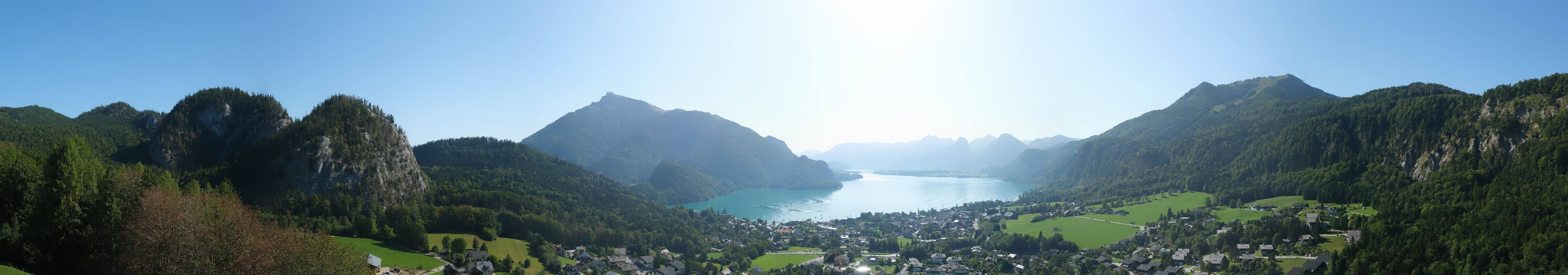 Archiv Foto Webcam St. Gilgen am Wolfgangsee Panorama