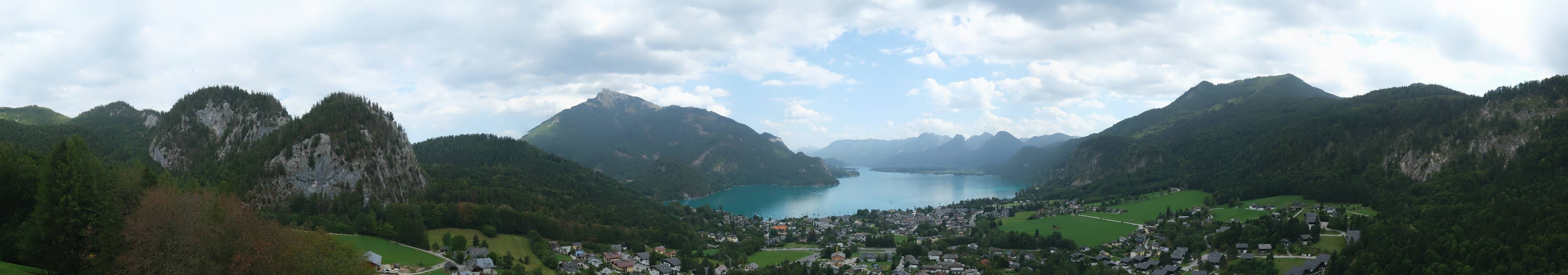 Archiv Foto Webcam St. Gilgen am Wolfgangsee Panorama
