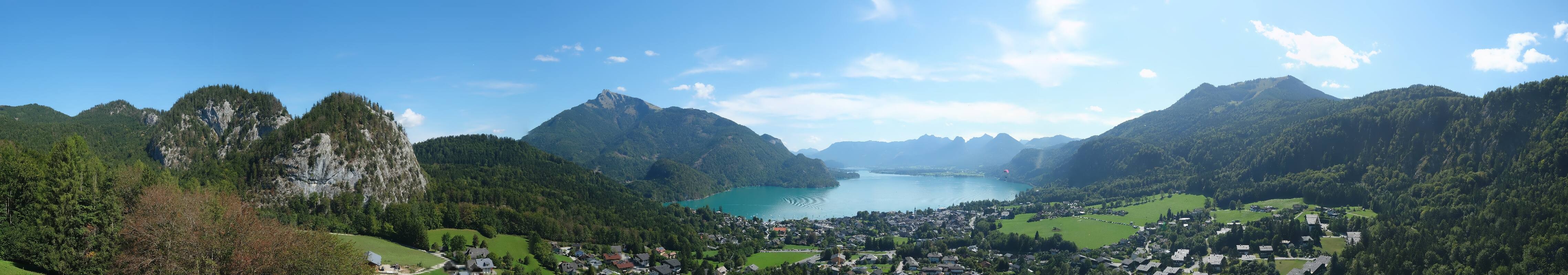 Archiv Foto Webcam St. Gilgen am Wolfgangsee Panorama