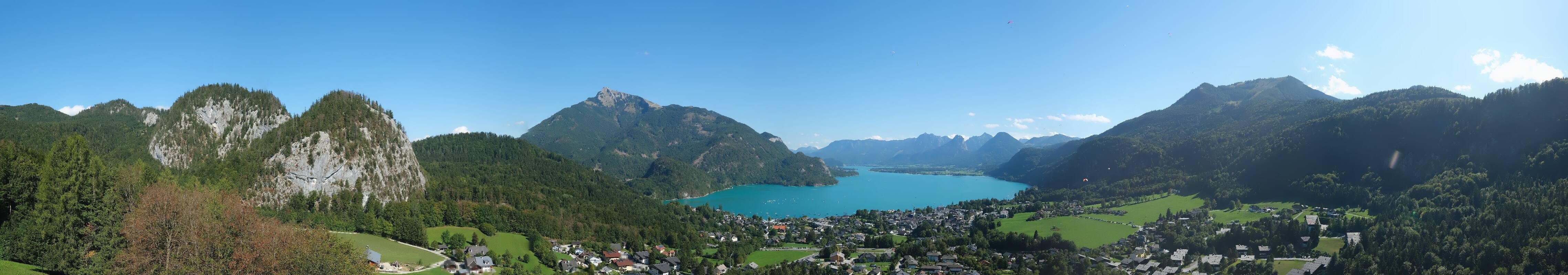 Archiv Foto Webcam St. Gilgen am Wolfgangsee Panorama