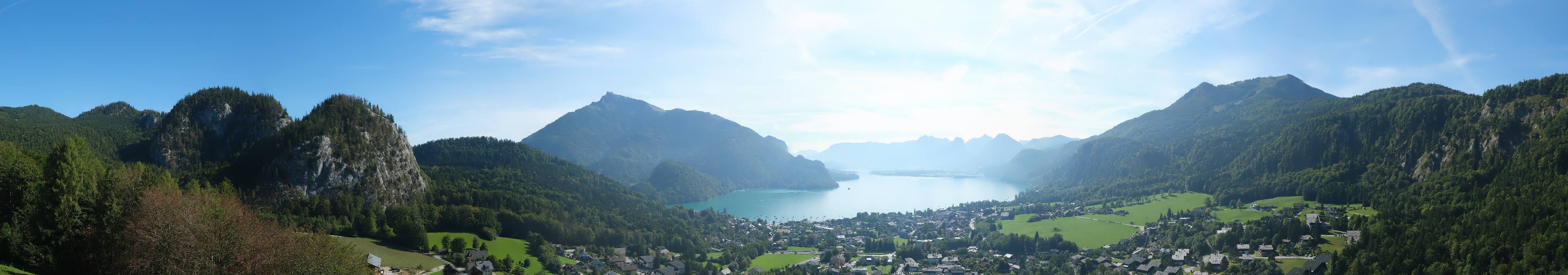 Archiv Foto Webcam St. Gilgen am Wolfgangsee Panorama