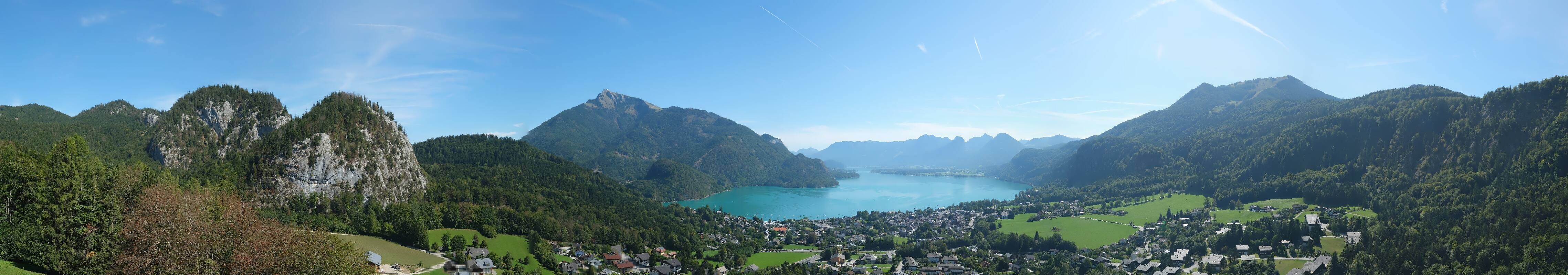 Archiv Foto Webcam St. Gilgen am Wolfgangsee Panorama