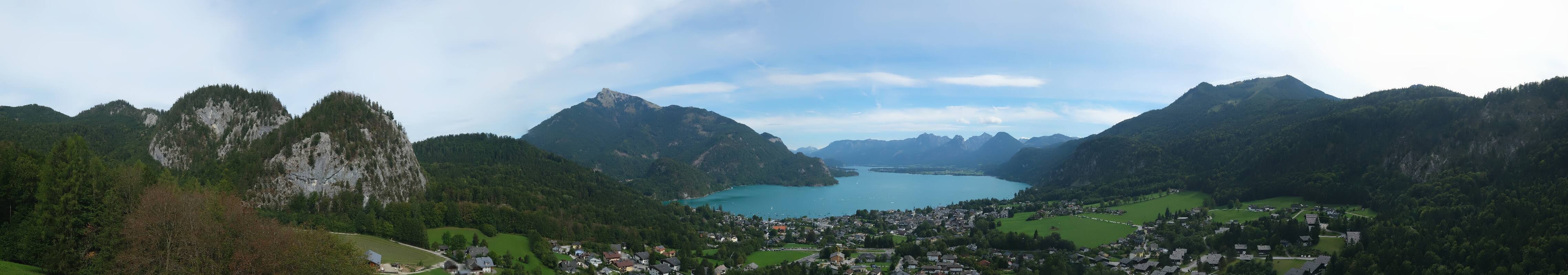 Archiv Foto Webcam St. Gilgen am Wolfgangsee Panorama