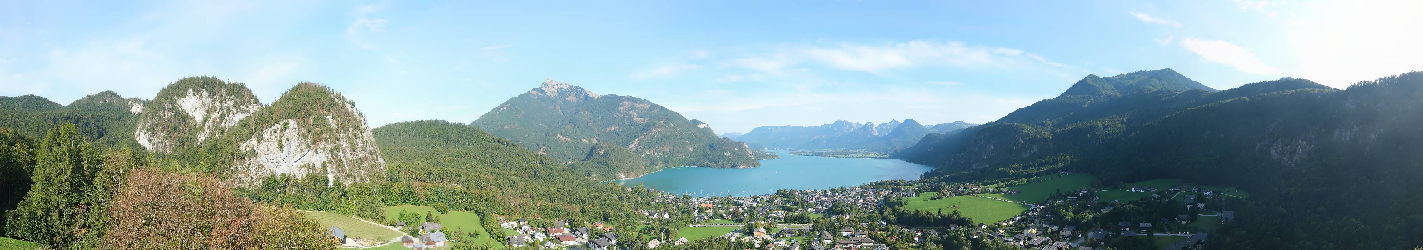 Archiv Foto Webcam St. Gilgen am Wolfgangsee Panorama