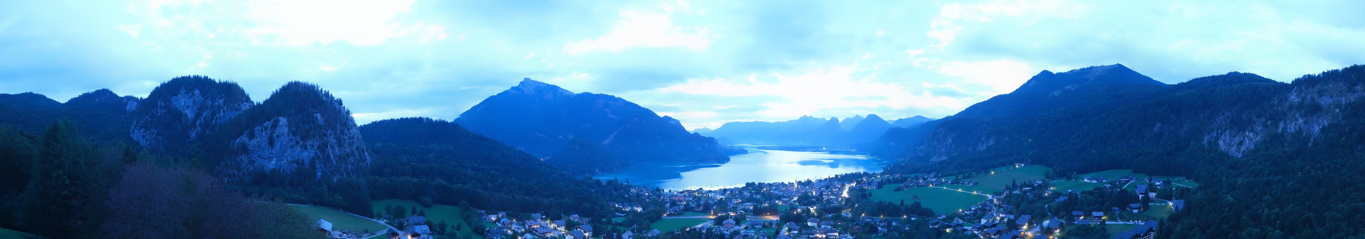 Archiv Foto Webcam St. Gilgen am Wolfgangsee Panorama