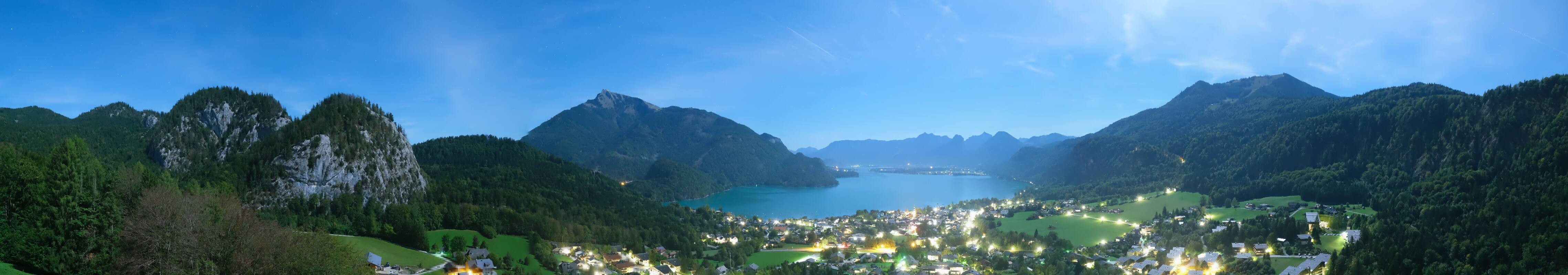 Archiv Foto Webcam St. Gilgen am Wolfgangsee Panorama