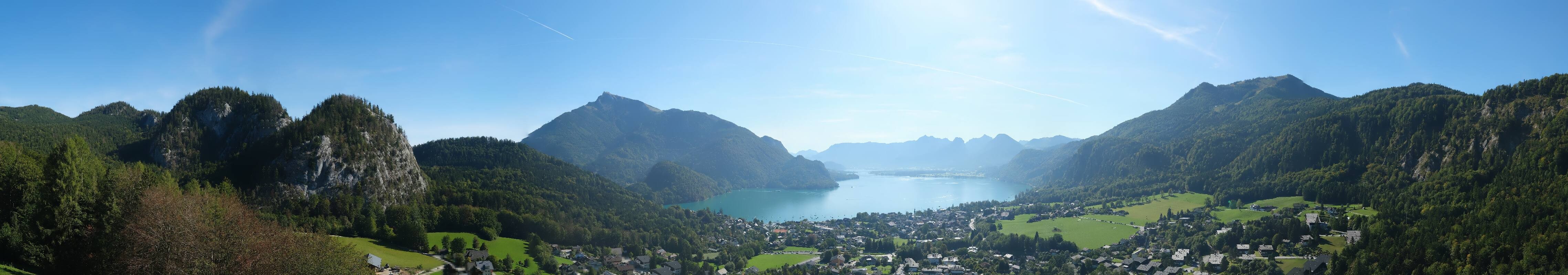Archiv Foto Webcam St. Gilgen am Wolfgangsee Panorama