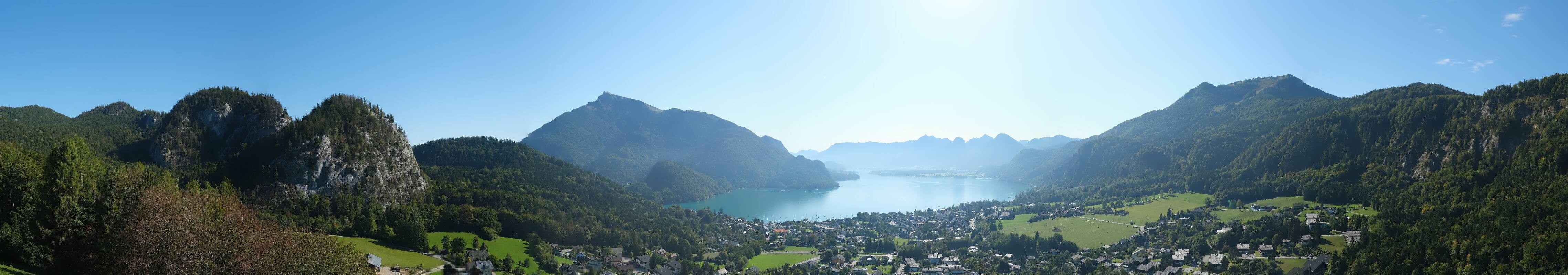 Archiv Foto Webcam St. Gilgen am Wolfgangsee Panorama