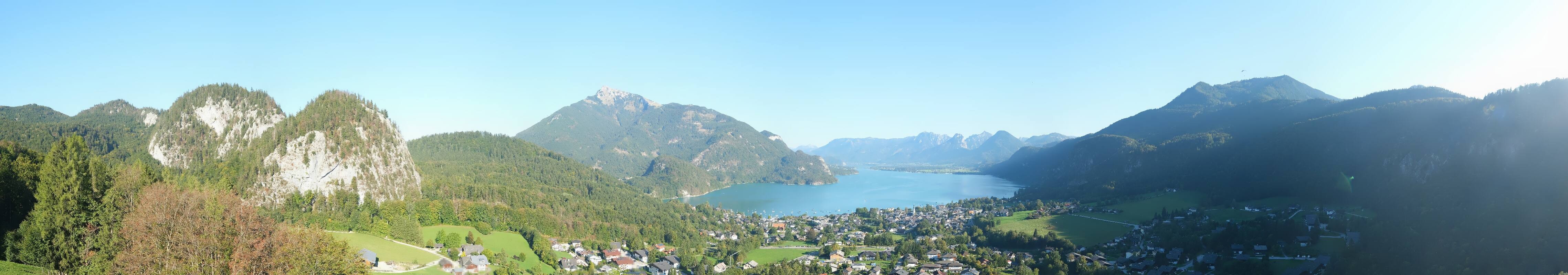 Archiv Foto Webcam St. Gilgen am Wolfgangsee Panorama