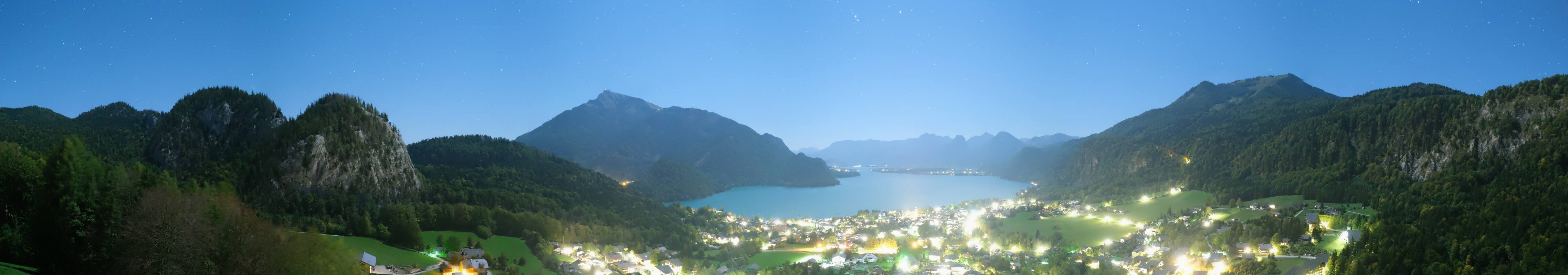 Archiv Foto Webcam St. Gilgen am Wolfgangsee Panorama