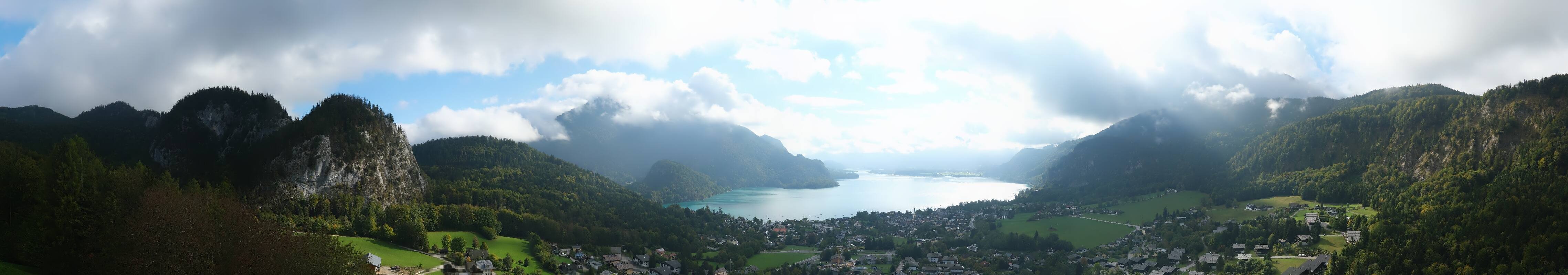 Archiv Foto Webcam St. Gilgen am Wolfgangsee Panorama