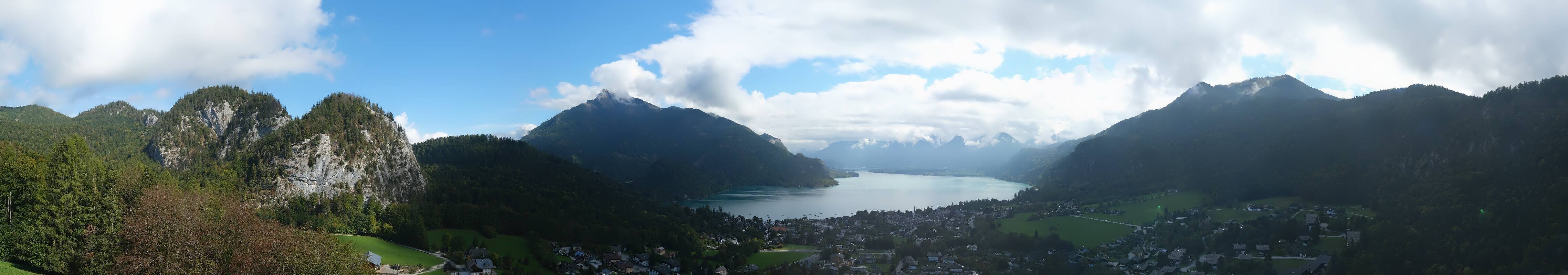 Archiv Foto Webcam St. Gilgen am Wolfgangsee Panorama