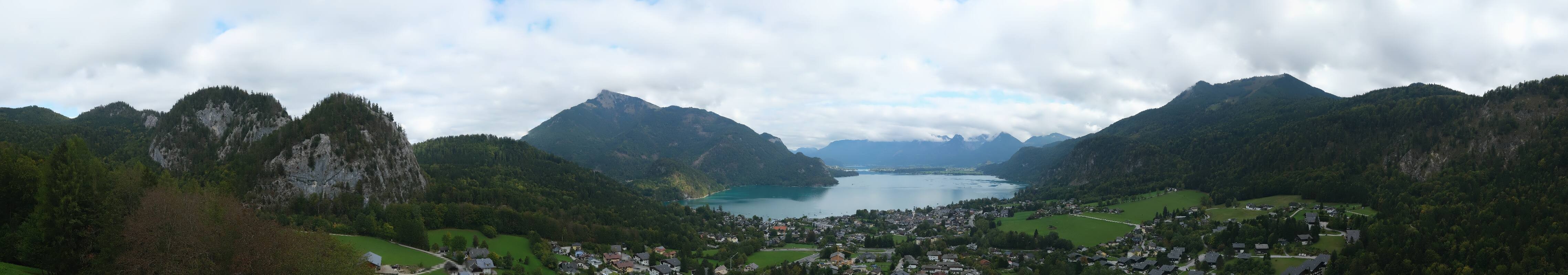 Archiv Foto Webcam St. Gilgen am Wolfgangsee Panorama