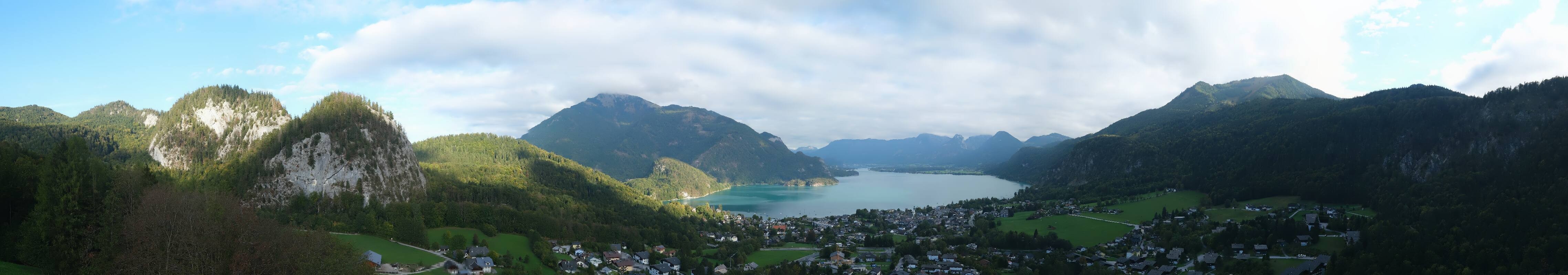 Archiv Foto Webcam St. Gilgen am Wolfgangsee Panorama