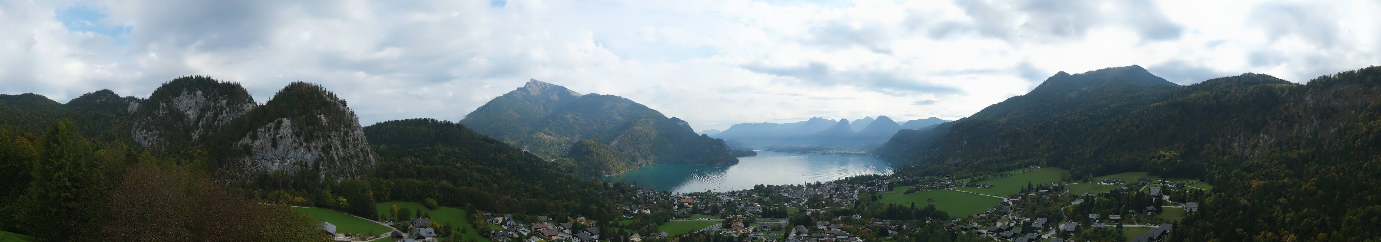 Archiv Foto Webcam St. Gilgen am Wolfgangsee Panorama