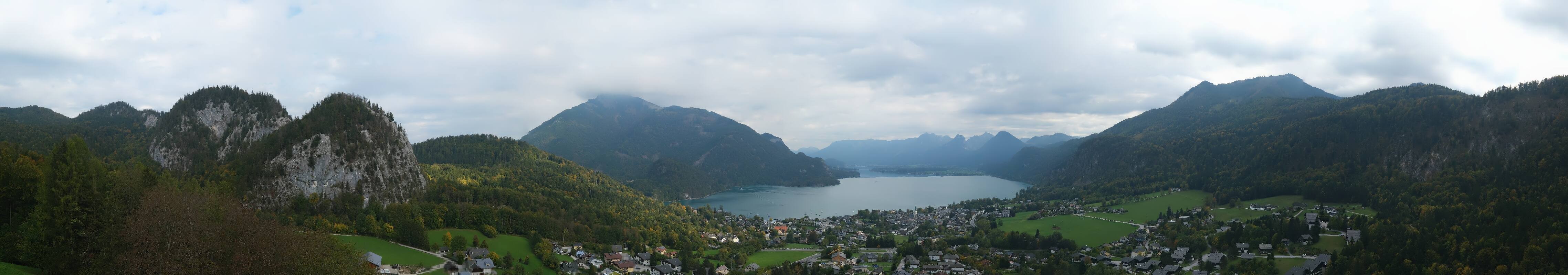 Archiv Foto Webcam St. Gilgen am Wolfgangsee Panorama