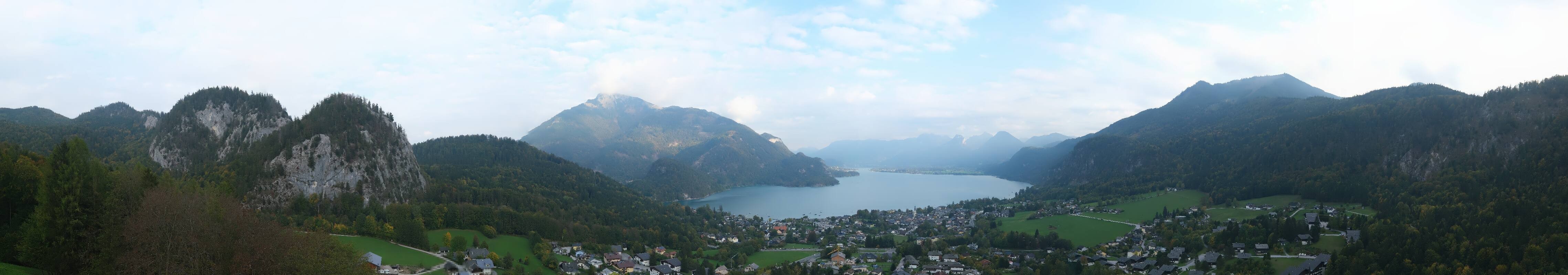 Archiv Foto Webcam St. Gilgen am Wolfgangsee Panorama
