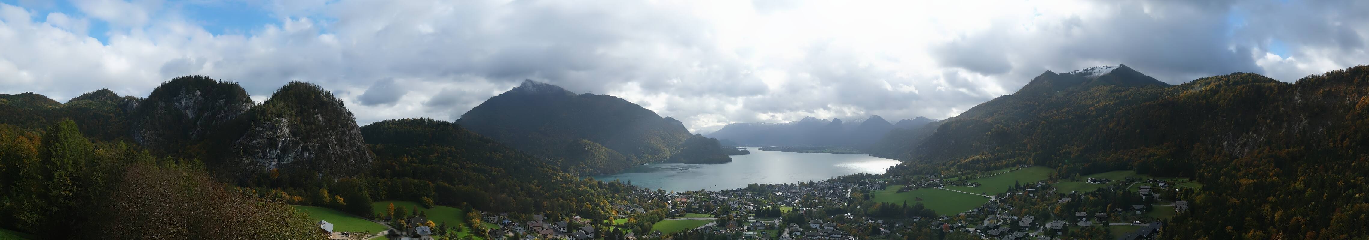 Archiv Foto Webcam St. Gilgen am Wolfgangsee Panorama