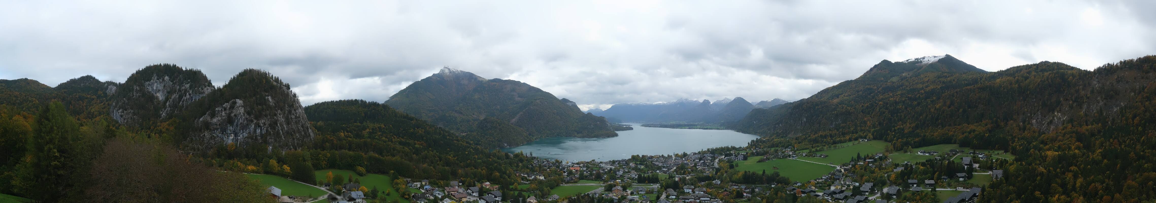 Archiv Foto Webcam St. Gilgen am Wolfgangsee Panorama