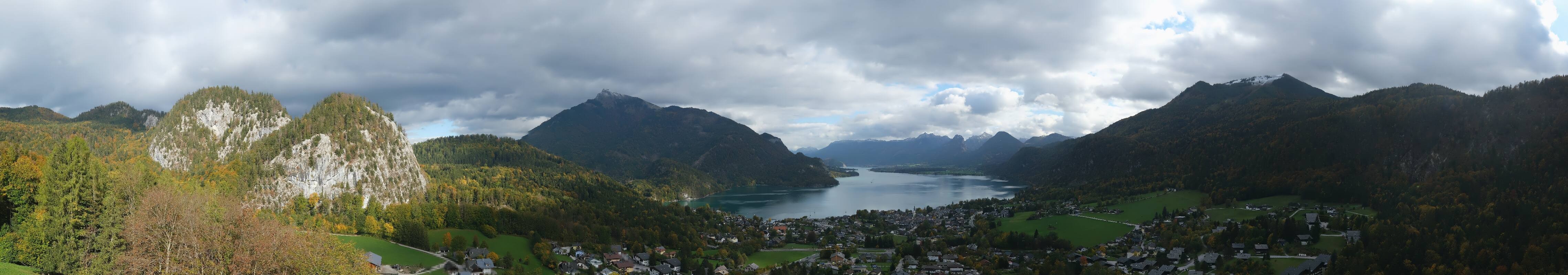 Archiv Foto Webcam St. Gilgen am Wolfgangsee Panorama