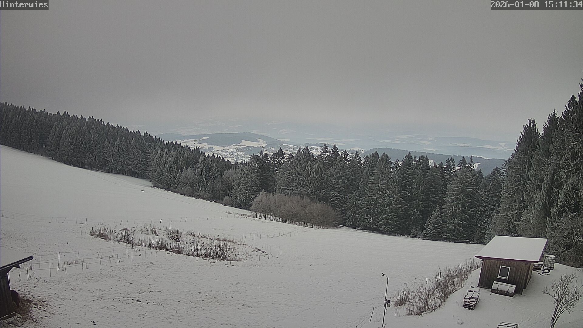 Archiv Foto Webcam Wetterstation Sankt Englmar-Hinterwies