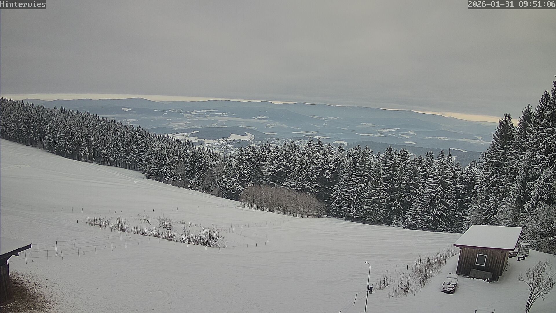 Archiv Foto Webcam Wetterstation Sankt Englmar-Hinterwies